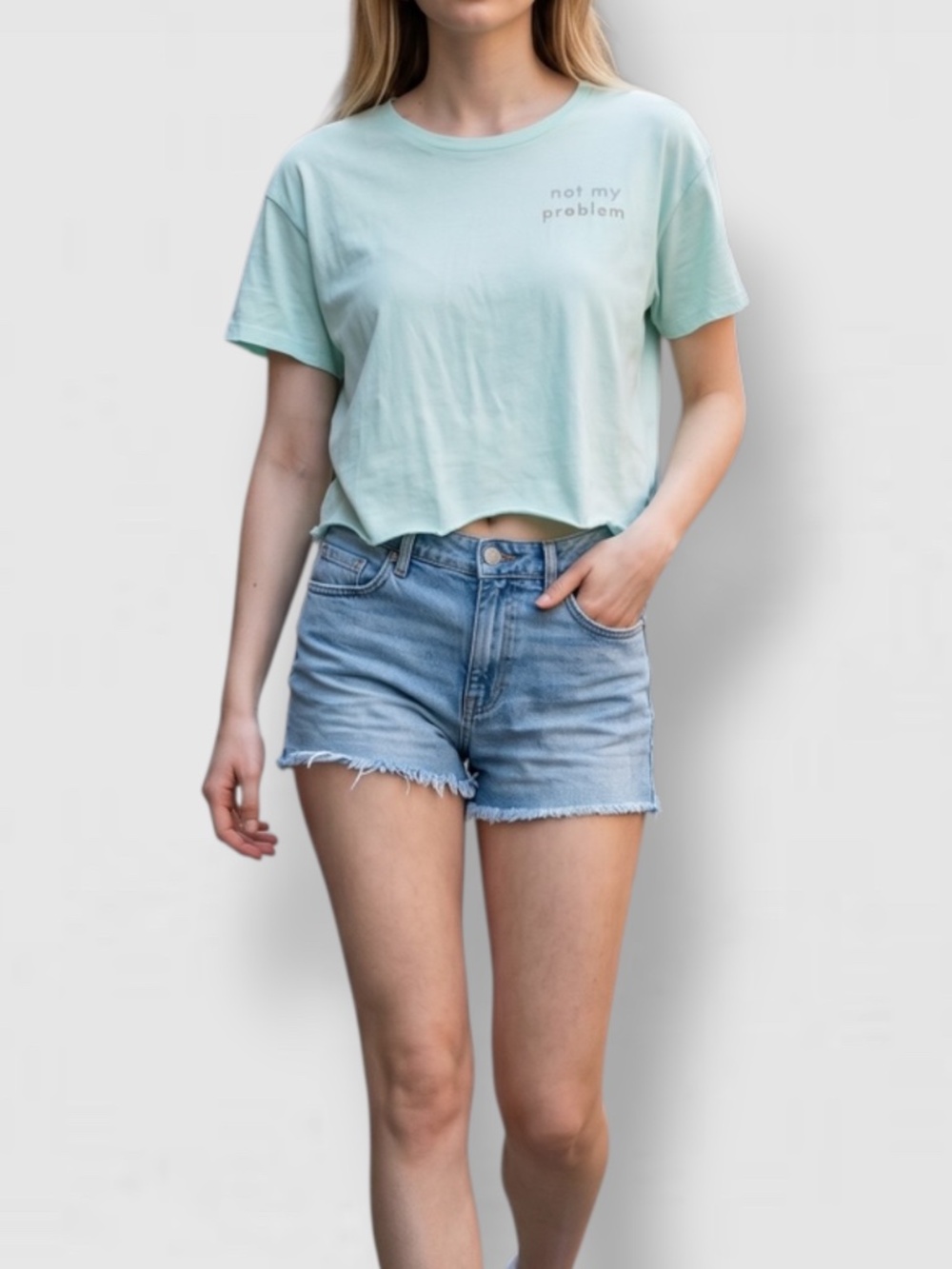 PINK Victoria’s Secret Cropped T-shirt Small New